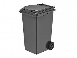 Мусорный контейнер 240л серый