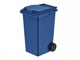 Мусорный контейнер 240л синий