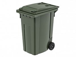 Мусорный контейнер 360л зеленый