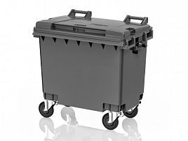 Мусорный контейнер 660л, серый