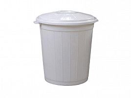 Мусорный бак 75 л белый