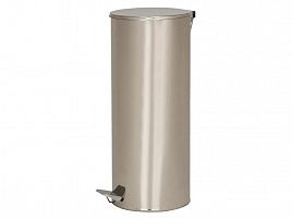 Урна с педалью 50 литров хром