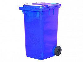 Мусорный контейнер 240 л синий