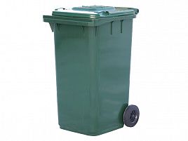 Мусорный контейнер 240 л зеленый