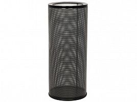Урна 30 литров перфорированная черная